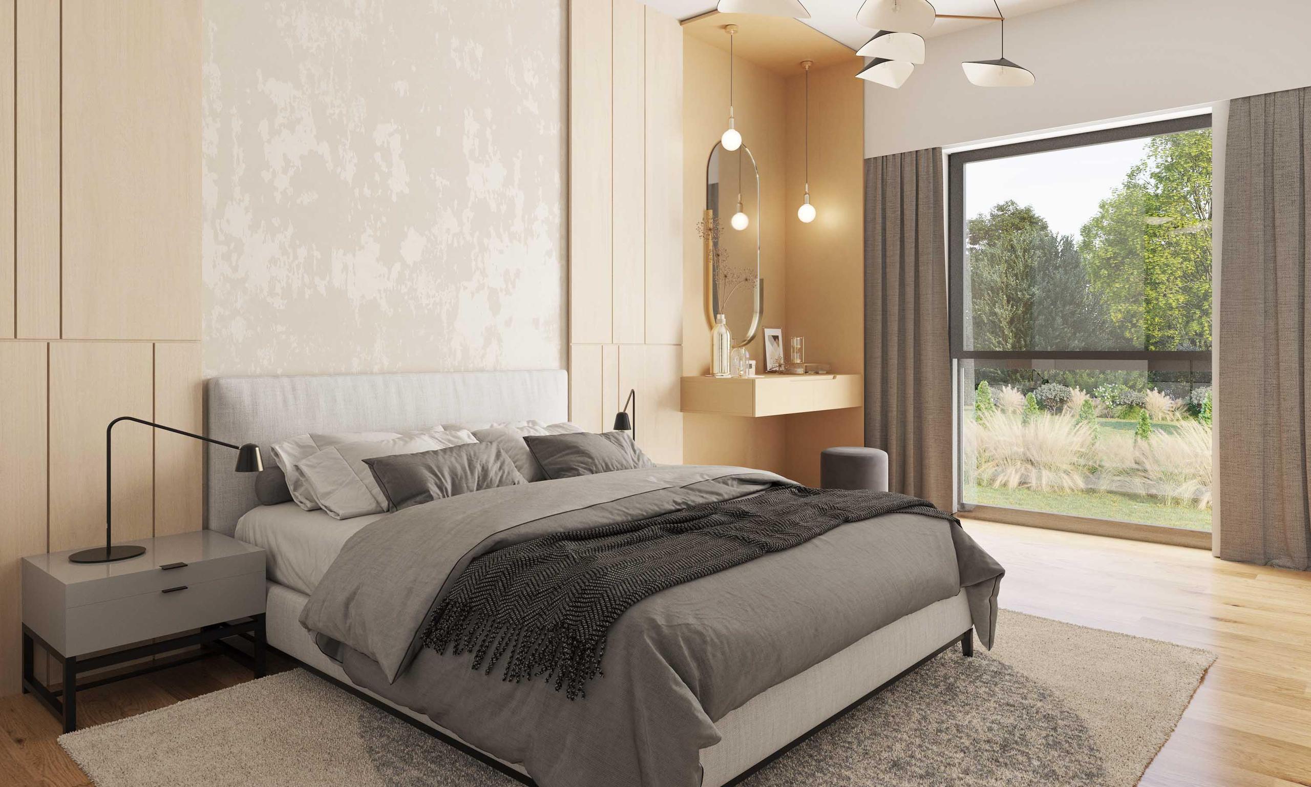 Wizualizacja wnętrza domu Crest